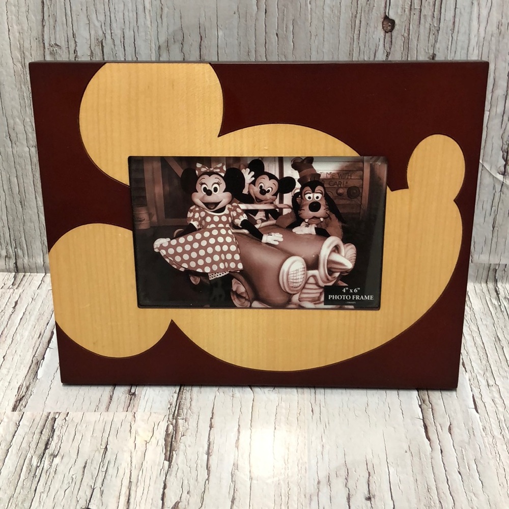 Disney Mickey Mouse Silhouette Photo Frame – 4x6